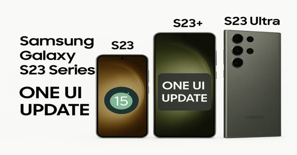 Samsung Galaxy S23 One UI 7 Update India