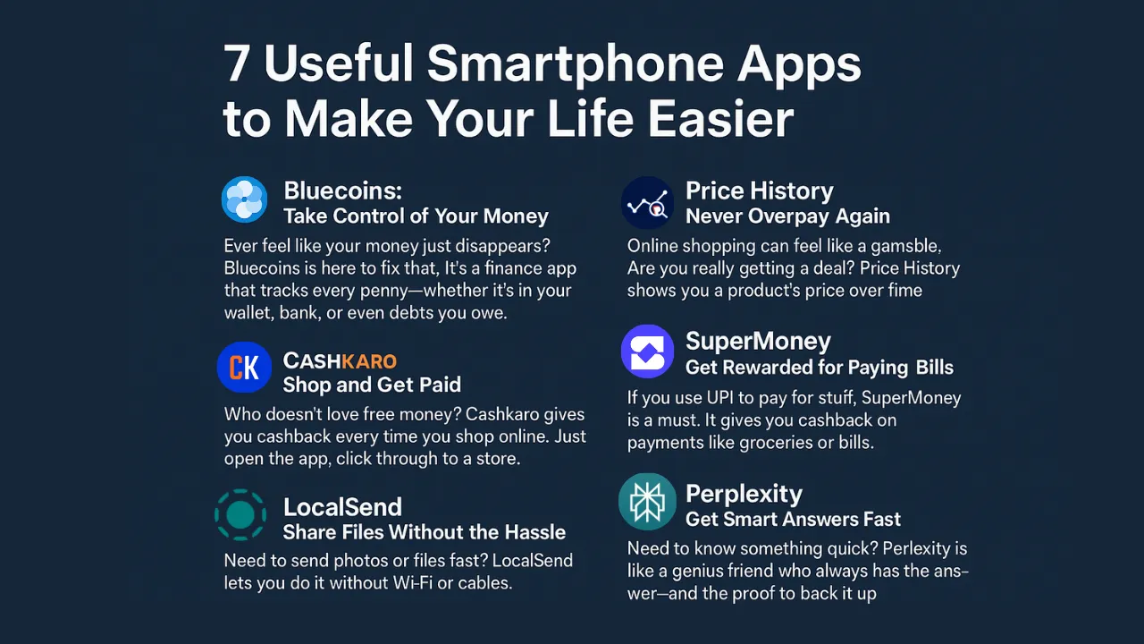 7 useful smartphone apps