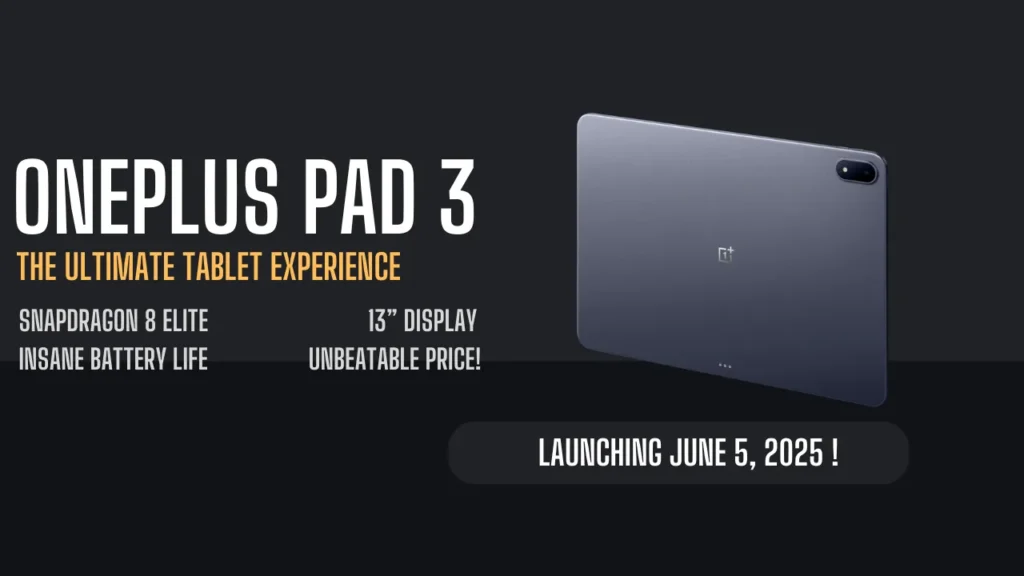OnePlus Pad 3