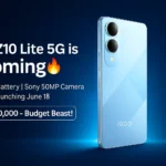 iQoo Z10 Lite 5G Battery and Camera Details Revealed Ahead of Official Launch: All the Details