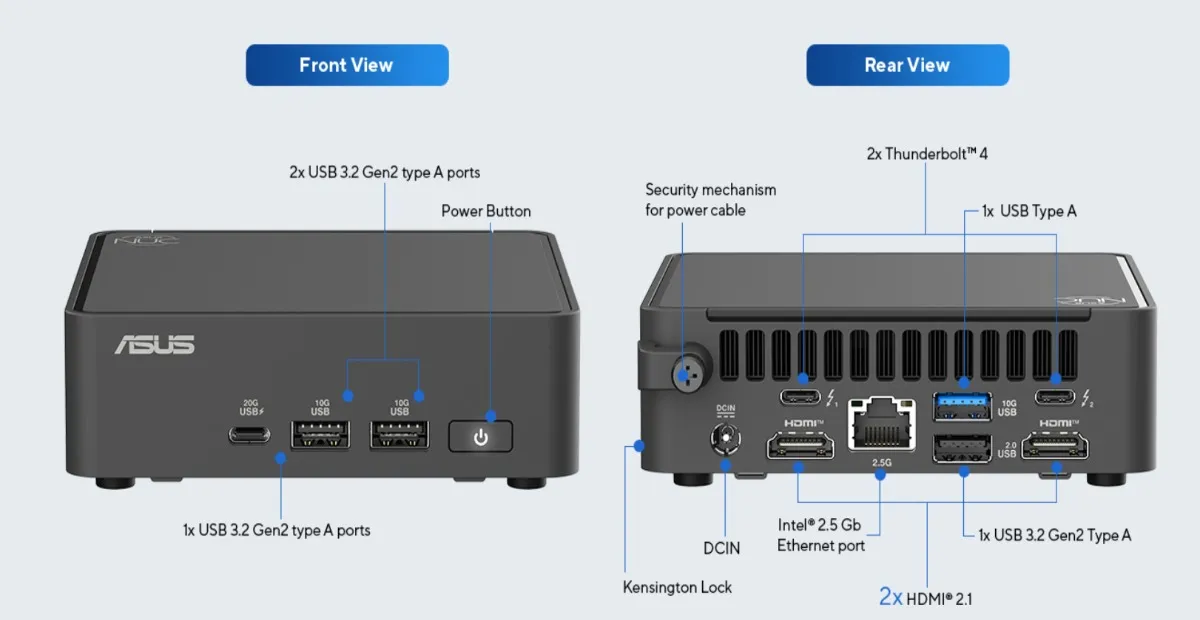 Asus NUC 15 Pro Mini
