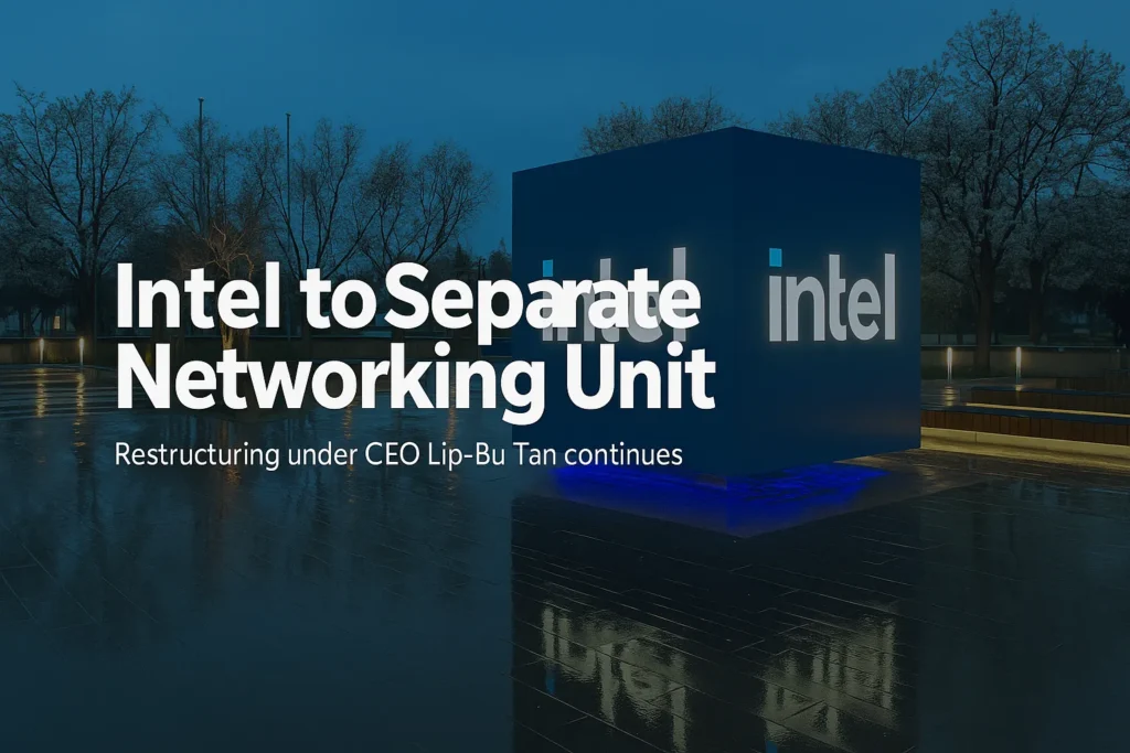 Intel to separate networking unit