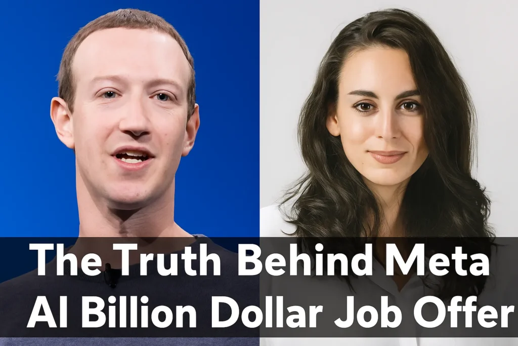 Meta AI billion dollar job offer