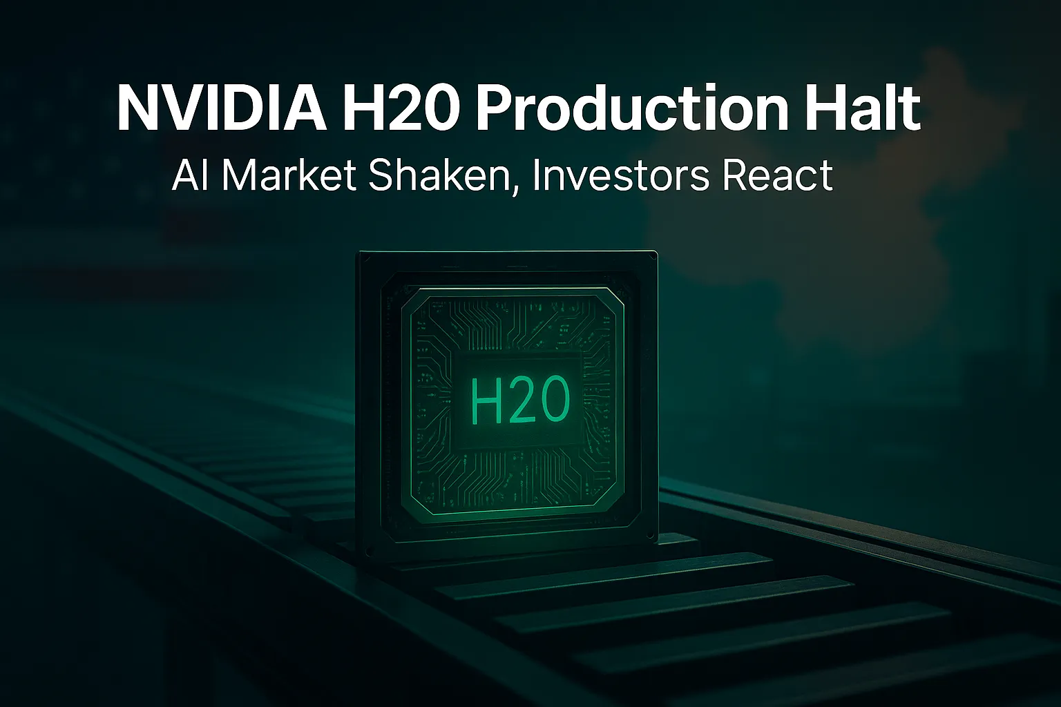 NVIDIA H20 Production Halt: What It Really Means for AI, Investors, and the Global Tech Balance