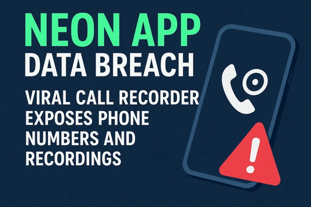 Neon app data breach