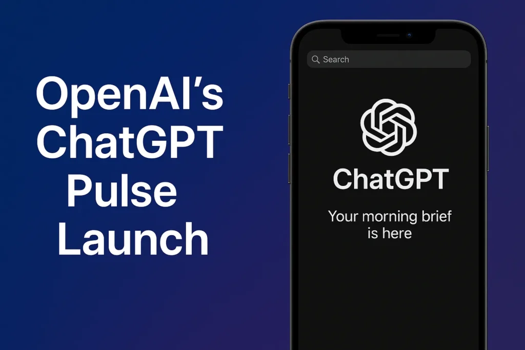 OpenAI's ChatGPT Pulse launch