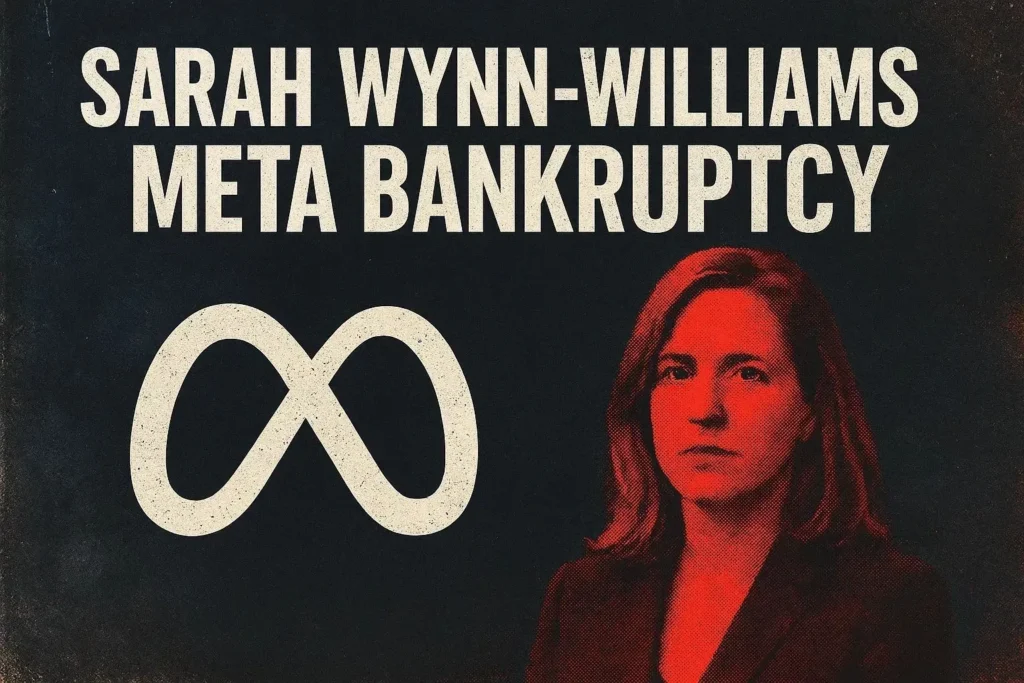 Sarah Wynn-Williams Meta bankruptcy
