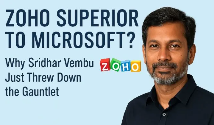 Zoho Superior to Microsoft