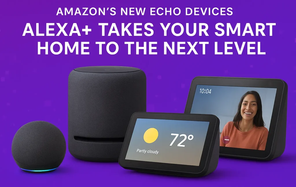 Amazon’s New Echo Devices Alexa+ Takes Your Smart Home to the Next Level