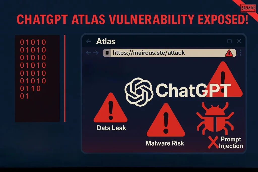 ChatGPT Atlas vulnerability