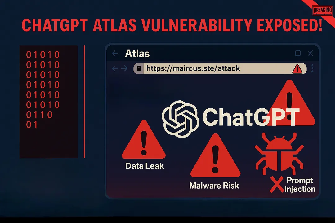 ChatGPT Atlas vulnerability