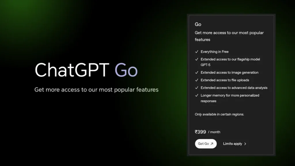 ChatGPT Go Free