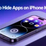 how to hide apps on iPhone iOS 26