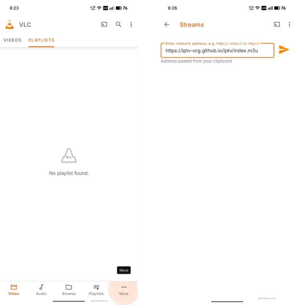 watch free TV channels-mobile-step