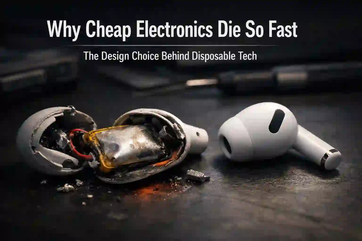 Why Cheap Gadgets Break After 6 Months: The Planned Obsolescence Truth