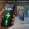 silicon carbon battery smartphones