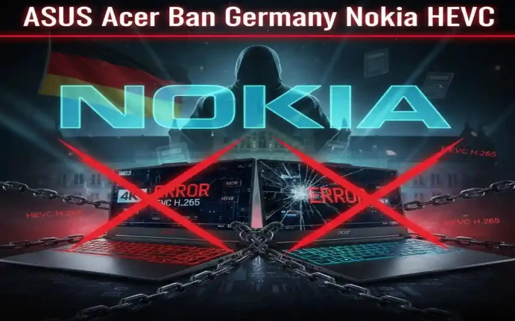 ASUS Acer ban Germany Nokia HEVC