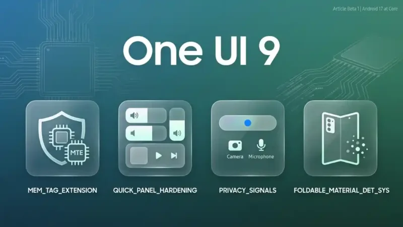 One UI 9 Features: Every New Change Confirmed in Beta 1 (Android 17)
