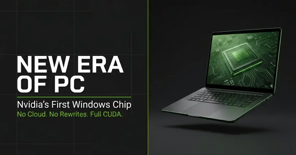First Windows PC Powered by Nvidia Chips Debuts Next Week: Everything We Know