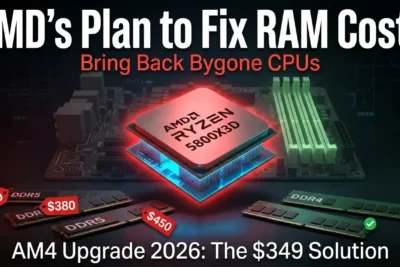 AMD’s Plan to Fix RAM Costs: Bring Back Bygone CPUs