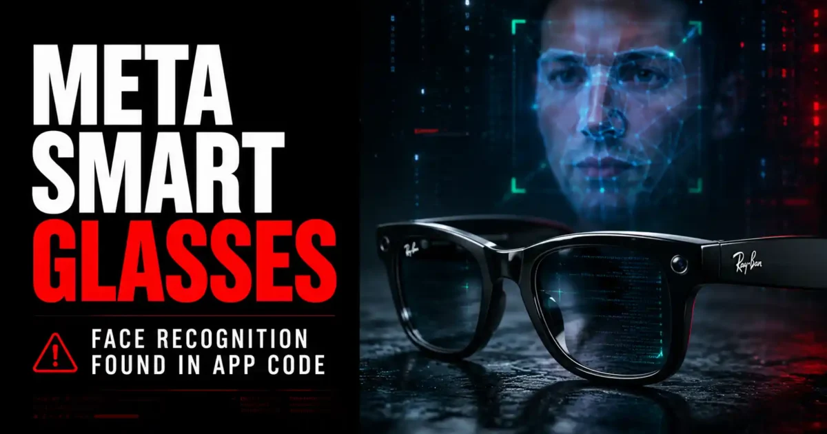 Meta Silently Added Face Recognition to Smart Glasses App Downloaded by 50M+ US Users