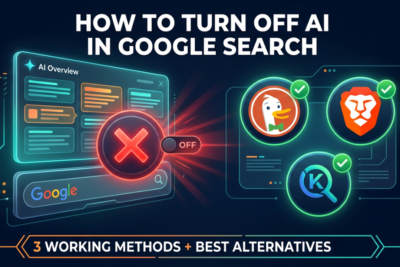 How to Disable AI Overviews on Google (3 Easy Fixes That Work)