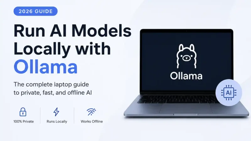 Run AI Models Locally with Ollama: The Complete 2026 Laptop Guide