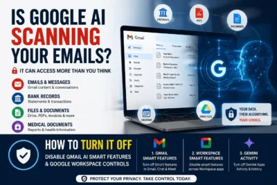 How to Turn Off Gmail AI Smart Features and Google Workspace Controls