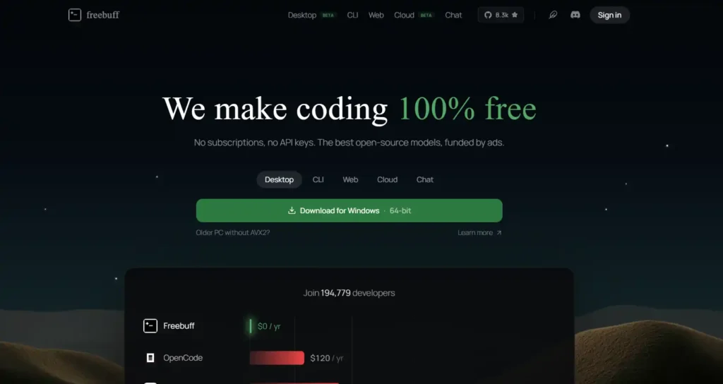 Freebuff CLI