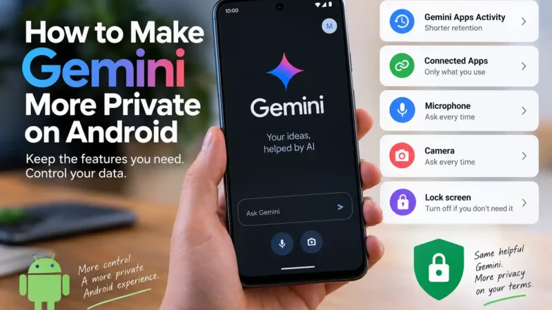 How to Use Gemini on Android Without Sharing More Data Than Necessary