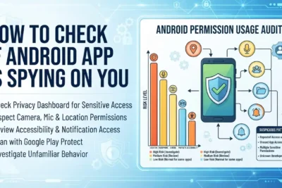 Check if Android app is spying on you: Android privacy checks