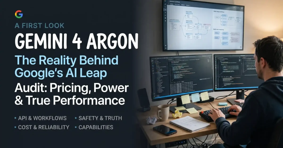 Gemini 4 Argon: Features, Price and Availability