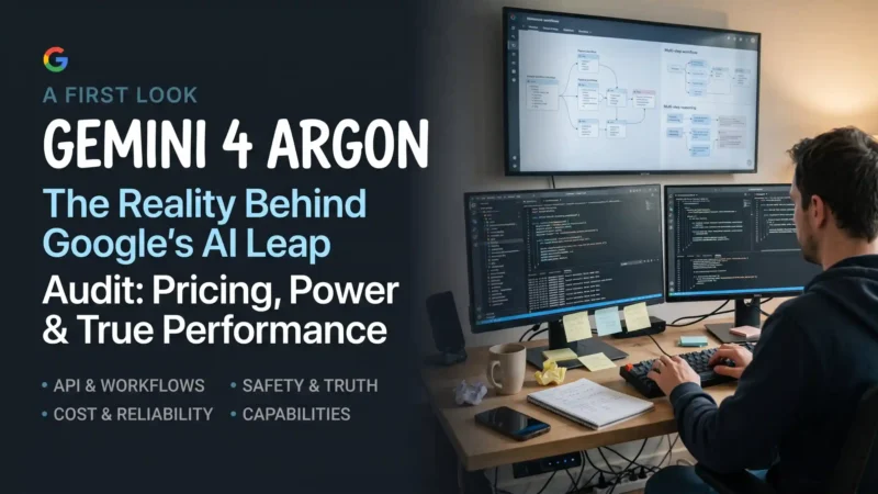 Gemini 4 Argon: Features, Price and Availability