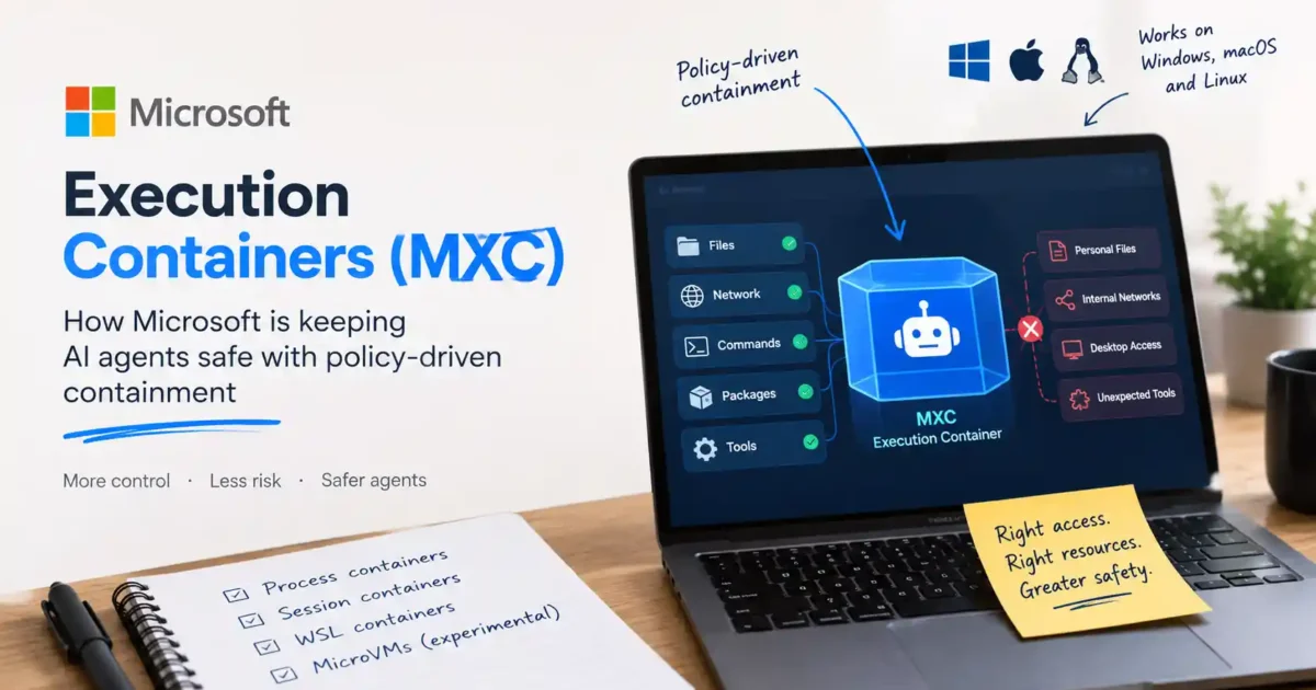 Microsoft Execution Containers (MXC): How Windows Secures AI Agents