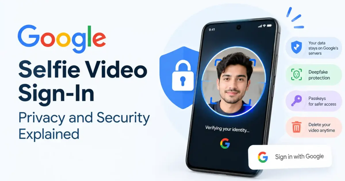 Google Selfie Video Sign-In: Privacy and Security Explained
