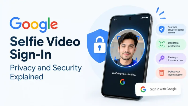 Google Selfie Video Sign-In: Privacy and Security Explained